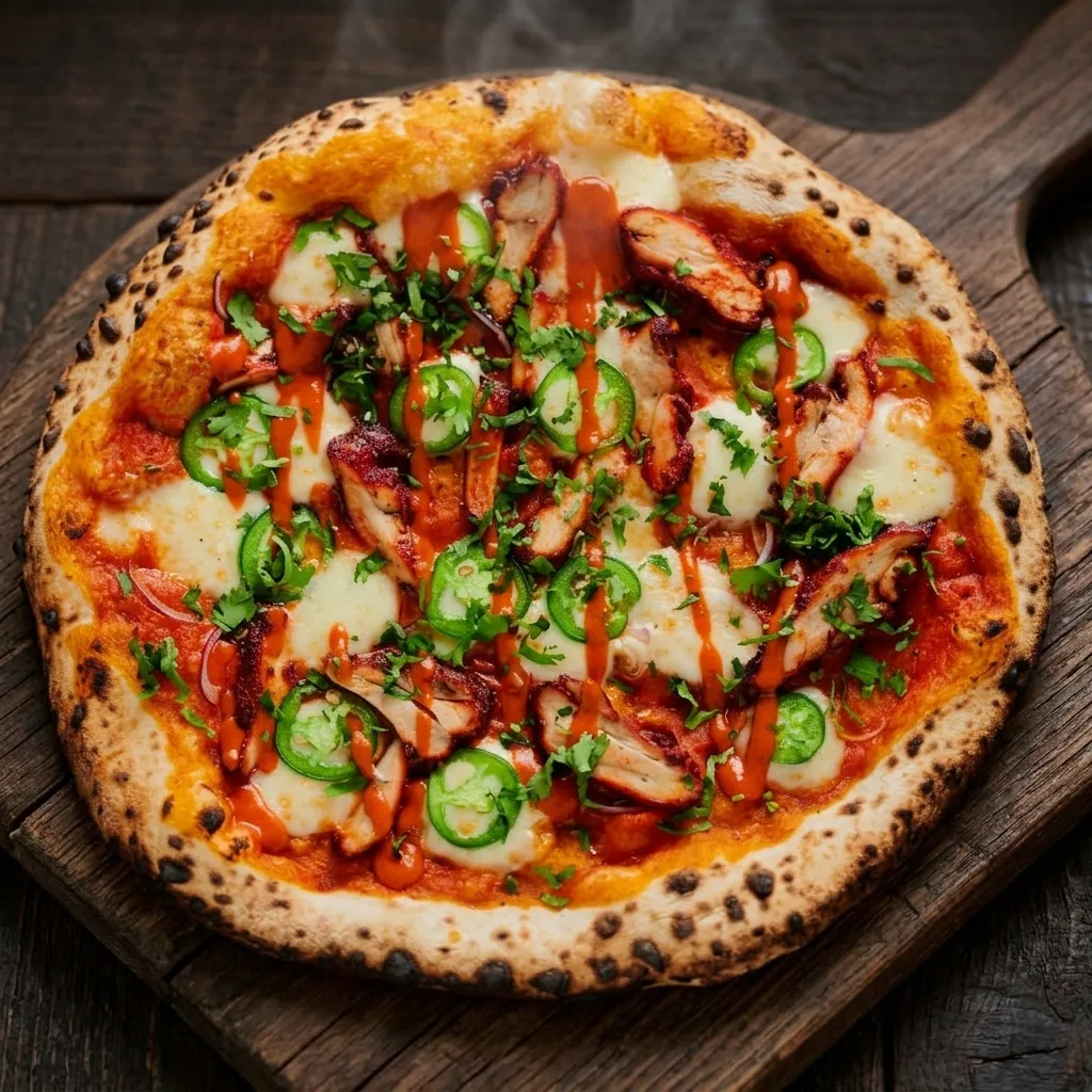 Butter Chicken Pizza from Pizza On 66 Mill Woods Edmonton