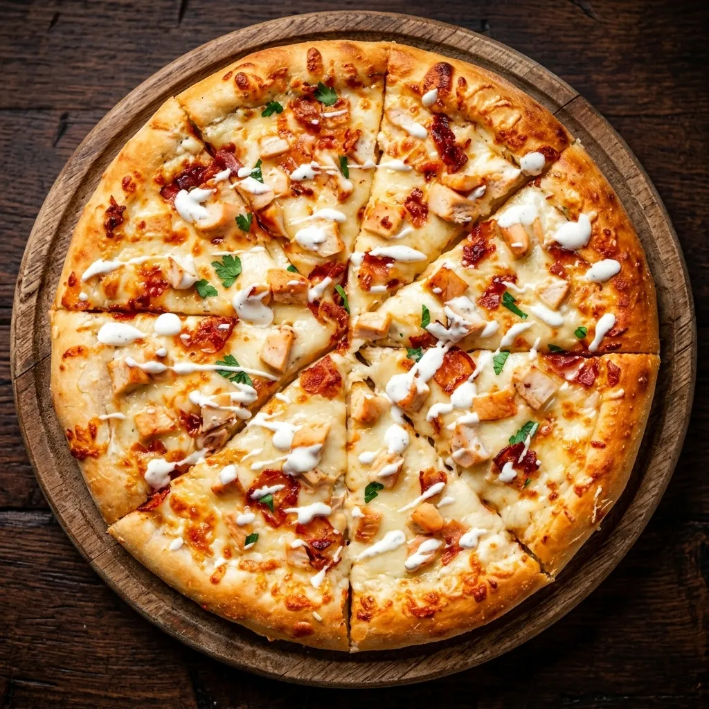 Chicken Bacon Ranch Pizza from Pizza On 66 Mill Woods Edmonton